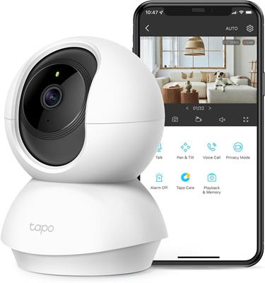 TP-Link Tapo C210 Pan/Tilt Home Security Wi-Fi Camera