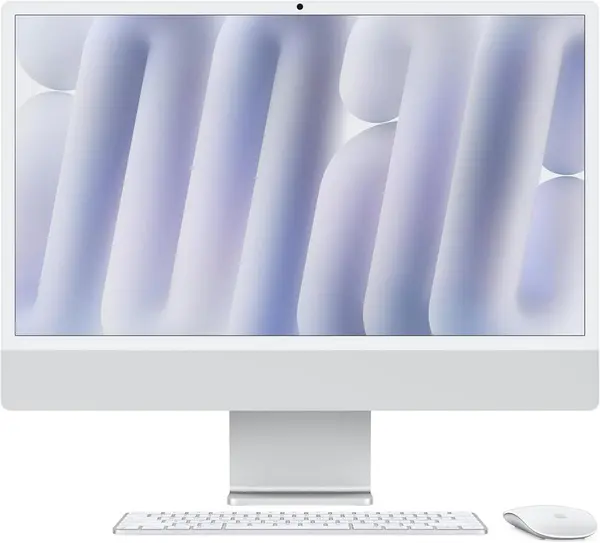 Apple iMac 24" MWUC3 M4 Chip 8 Core CPU 8 Core GPU 16GB Ram 256GB SSD Silver