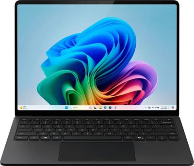 Microsoft Surface Laptop 7th Edition Snapdragon X Elite 12 Core CPU, 16GB DDR5, 512GB SSD, 13.8" Pixel Sense 120Hz Touch Screen, Windows 11 Home, Black