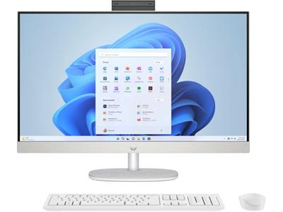HP All-in-One PC 27-cr0043d, Intel Core i7-1355U, 16GB RAM, 512GB SSD, 27” FHD Touch Screen IPS Display, Intel Iris Xe Graphics, Windows 11 Home, Shell White