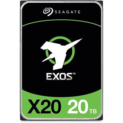 Seagate Exos X20 20TB SATA 6 Gb/s Standard Enterprise Hard Drive - ST20000NM007D