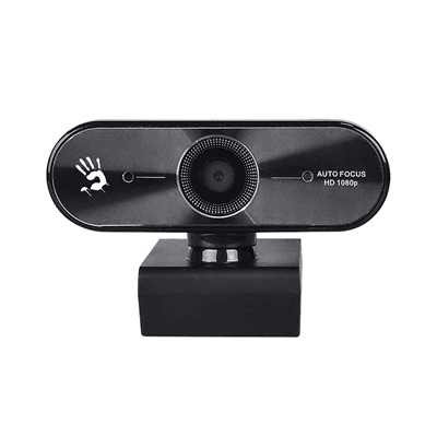A4Tech Bloody GK30 1080P Full HD Auto Focus Webcam - Full HD 1080p Video Calling - Rapid Auto Focus - Wide 75 Viewing Angle - Driver Free UVC