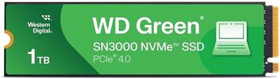 WD Green SN3000 1TB Gen 4 5000MB/s NVMe M.2 SSD