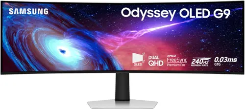 Samsung Odyssey G93SC 49" OLED 240Hz Curved Gaming Monitor