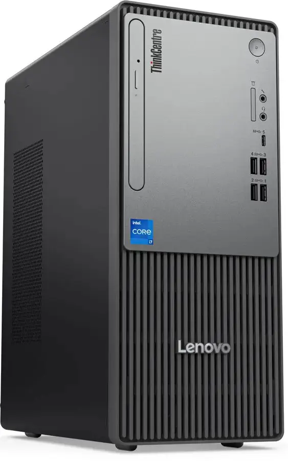 Lenovo ThinkCentre Neo 50t Gen 5 Desktop Intel Core I5-14400 8GB DDR5 512GB PCIe 4.0 NVMe SSD Black 12UD00BSGP