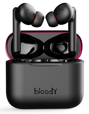 A4tech Bloody M90 True Wireless Earbuds Active Noise Cancelling Bluetooth 5.1 Gaming Wireless TWS