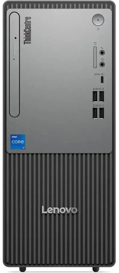 Lenovo ThinkCentre Neo 50t Gen 5 Desktop Intel Core I5-14400 8GB DDR5 512GB PCIe 4.0 NVMe SSD Black 12UD00BSGP
