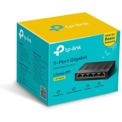 TP-Link LS1005G 5-Port Gigabit Unmanaged Switch (Ver 3.0)