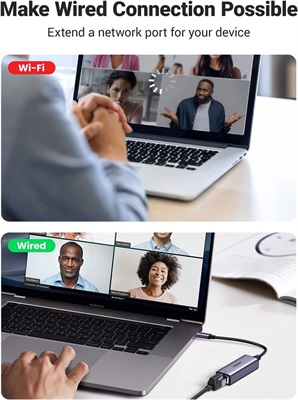 UGREEN USB-C to Gigabit Ethernet Adapter 
