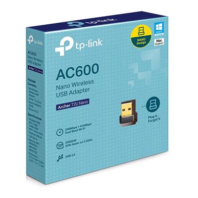 TP-Link Archer T2U Nano AC600 Nano Wireless USB Adapter