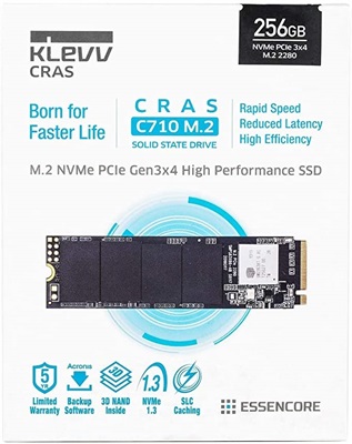 Klevv 256GB NVMe M.2 SSD