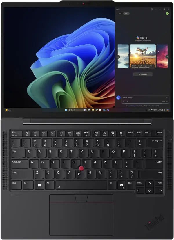 Lenovo ThinkPad T14s Gen 6 Laptop Intel Core Ultra 5 225U, 16GB DDR5, 512GB SSD, Intel Graphics, 14" WUXGA, Windows 11 Pro, Black