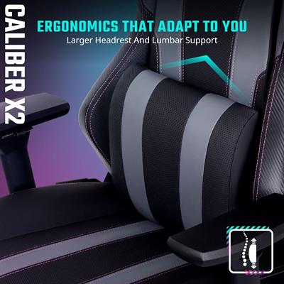 Cooler Master Caliber X2 Gaming Chair - Black