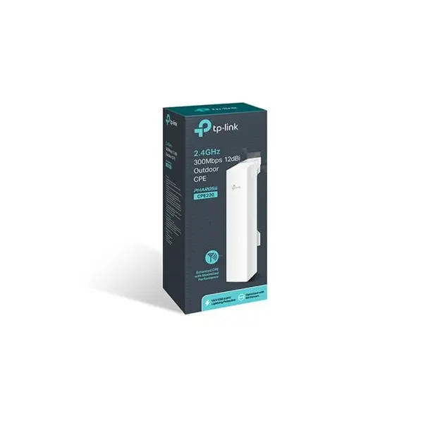 TP-Link Pharos CPE220 2.4GHz 300Mbps 12dBi Outdoor CPE