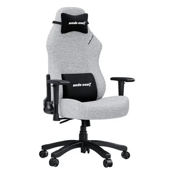 Anda Seat Luna Large Gaming Chair – Grey Fabric (AD18‑44‑G‑F)