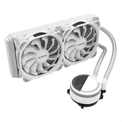 ALSEYE M240 240mm Water Cooling CPU Cooler White