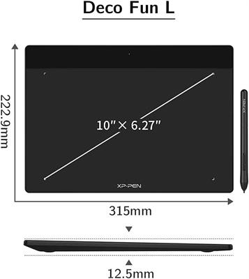 XP Pen Deco FUN L Drawing Tablet