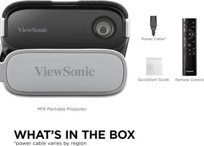 ViewSonic M1 X Portable LED Projector 