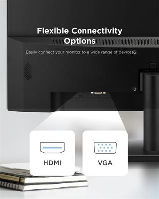 ViewSonic VA270A-H 27" Frameless FHD SuperClear IPS LED Monitor