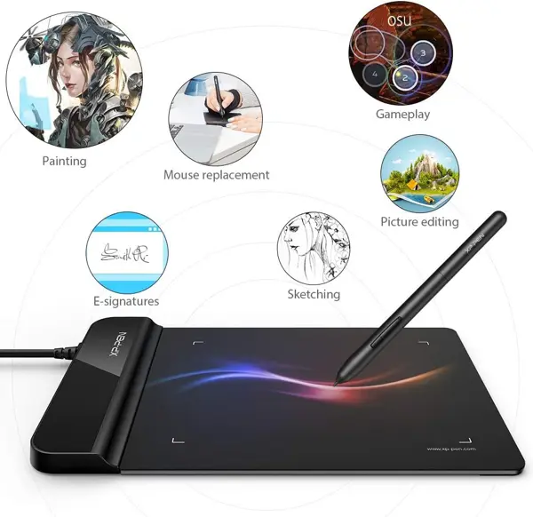 XP‑Pen Star G430S 4″×3″ Graphic Tablet 