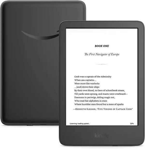 Amazon Kindle Paperwhite 12th Gen Kids 16GB E-Reader with Cover Black