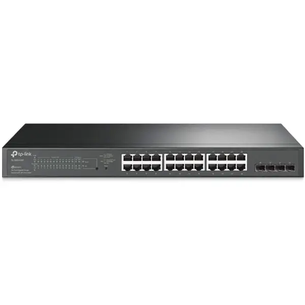 TP-Link TL‑SG2428P JetStream 28-Port Gigabit Smart Switch with 24-Port PoE+
