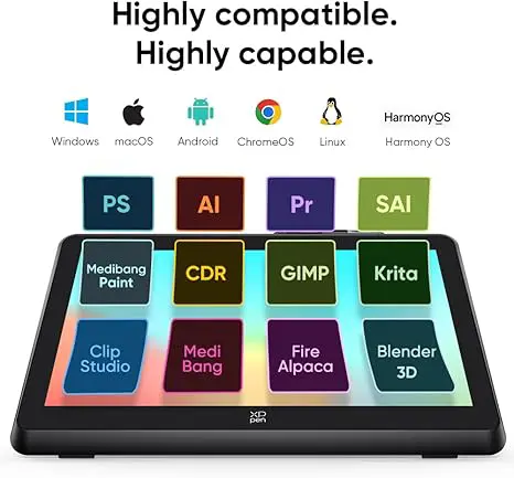 XP‑Pen Artist 22 Plus 21.5″ Full HD Pen Display Tablet