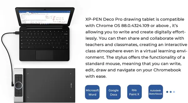 XP‑Pen Deco Pro Small 9″×5″ Graphic Drawing Tablet