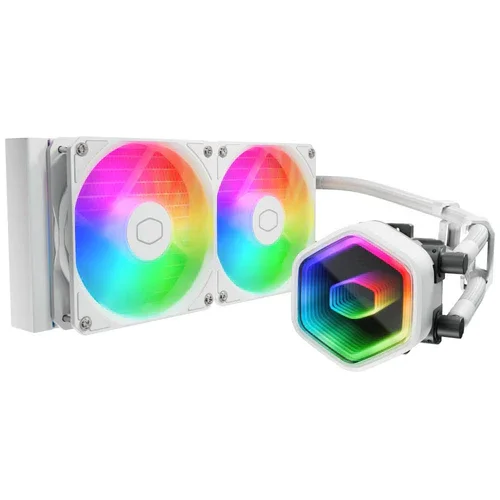 Cooler Master MasterLiquid 240 Core II 240 mm Liquid CPU Cooler White 