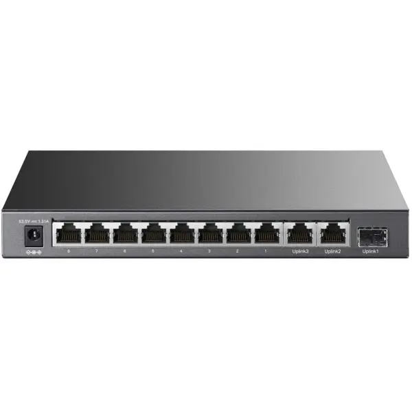 TP-Link TL-SL1311P 11-Port 10/100Mbps PoE+ Switch with 3 Gigabit Ports