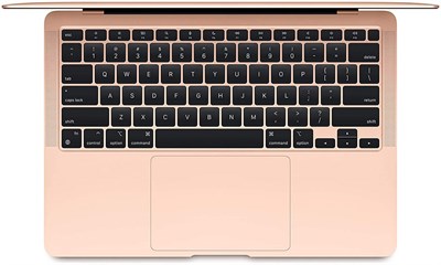 Apple MacBook Air MGND3 Apple M1 Chip 8GB 256GB SSD 13.3" IPS Retina With True Tone Backlit Magic Keyboard & Touch ID & Force Touch Trackpad (Gold, 2020)