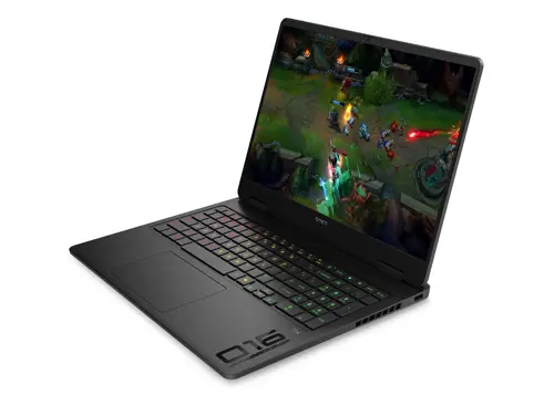 HP Omen 16-AN0119NR Slim Gaming Laptop Intel Core Ultra 9 285H, 16GB DDR5, 1TB SSD, NVIDIA RTX 5070 8GB Graphics, 4-Zone RGB Backlit Keyboard, 16" WQXGA IPS 240Hz, Windows 11 Home, Shadow Black