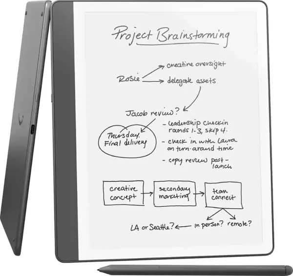 Amazon Kindle Scribe 64GB Premium Pen 2024 - Tungsten
