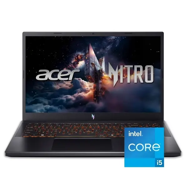 Acer Nitro V15 ANV15-52-57BB Gaming Laptop 13th Gen Core i5-13420H, 16GB DDR4, 512GB SSD, NVIDIA RTX 5050 8GB Graphics, 15.6" FHD IPS 165Hz, Windows 11 Home