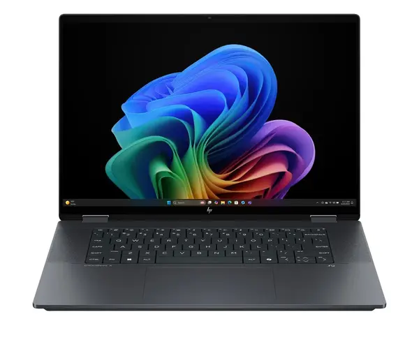 HP Omnibook X Flip 2-in-1 16T-AS000 Intel Core Ultra 7 256V, 16GB DDR5, 512GB SSD, Intel Arc 140V GPU Graphics, 16" 2K OLED Touch Screen, Windows 11 Home, HP Stylus Pen, Eclipse Gray