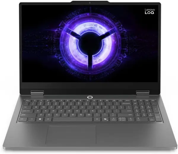 Lenovo LOQ 15 Essential Gaming Laptop 13th Gen Core i5-13450HX, 16GB DDR5, 512GB SSD, NVIDIA RTX 5050 8GB Graphics, 15.6" FHD IPS 144Hz, DOS, Luna Grey