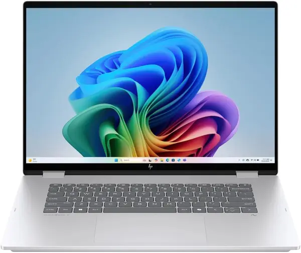 HP OmniBook 7 Flip 16 inch 2-in-1 Next Gen AI 16T-AU000 Laptop Intel Core Ultra 7 256V, 16GB DDR5, 512GB SSD, Intel Arc Graphics 140V, 16" WUXGA IPS Touch Screen, Windows 11 Home, Glacier Silver, HP Pen included