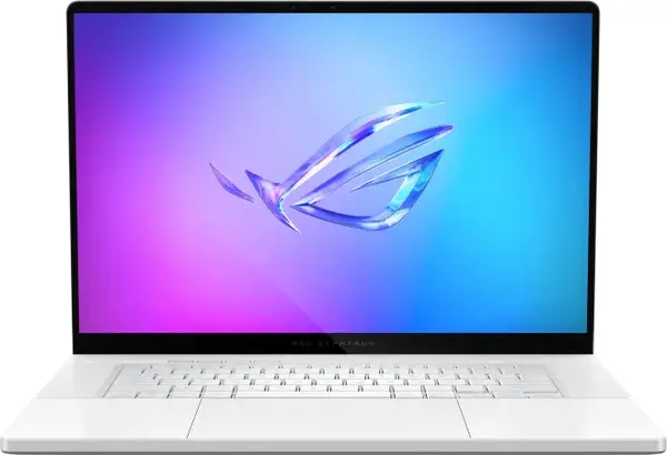 Asus ROG Zephyrus G16 GU605CX Gaming Laptop Intel Core Ultra 9 285H, 64GB DDR5, 1TB SSD, NVIDIA RTX 5090 24GB Graphics, 16" 2.5K WQXGA OLED 240Hz, DOS, Platinum White