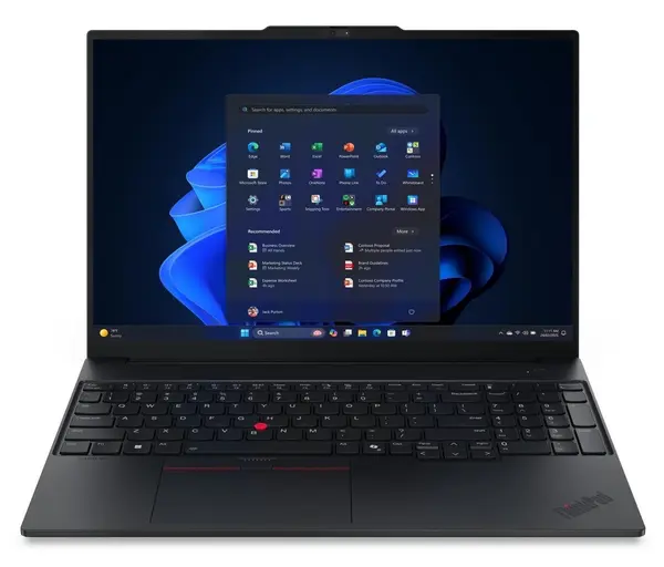 Lenovo Thinkpad E16 Gen 3 Laptop Intel Core Ultra 5 228V, 32GB DDR5, 512GB SSD, Integrated Intel Arc Graphics 130V, 16" WUXGA IPS, DOS, Black