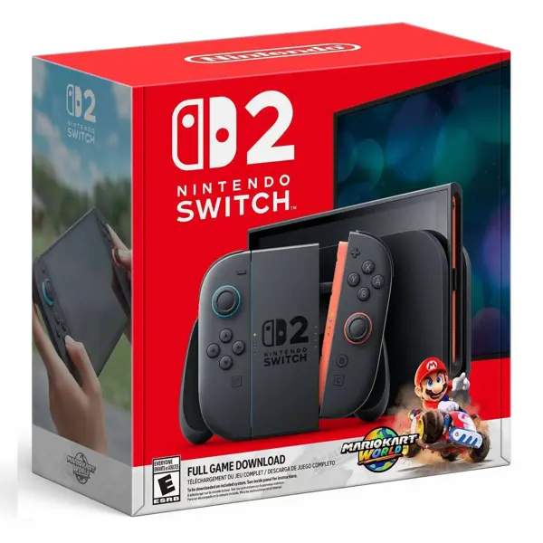 Nintendo Switch 2 Console + Mario Kart World Bundle