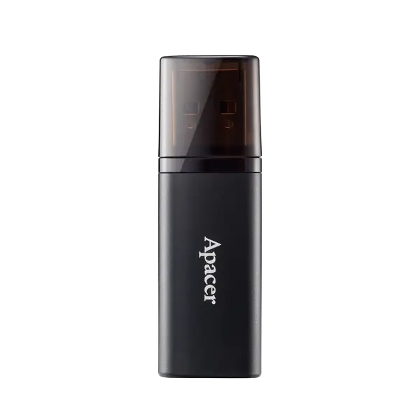 Apacer AH25B 64GB Metallic USB Flash Drive, AP64GAH25BB-1
