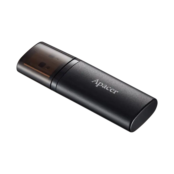 Apacer AH25B 64GB Metallic USB Flash Drive, AP64GAH25BB-1