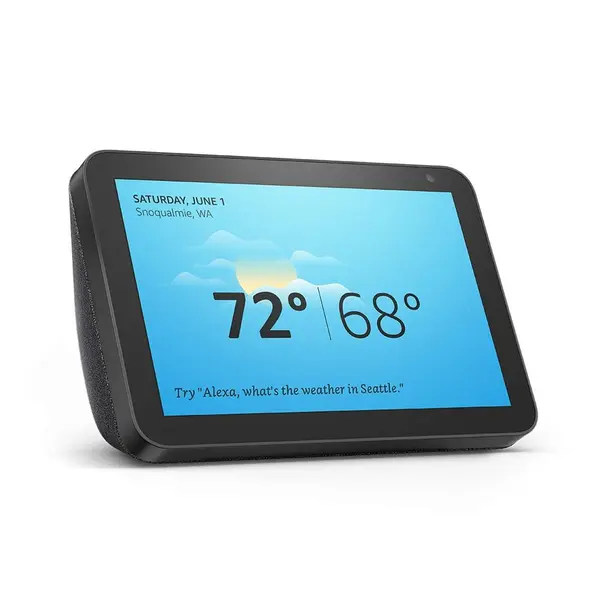 Amazon Echo Show 8 Vibrant HD Smart Display with Alexa - Black