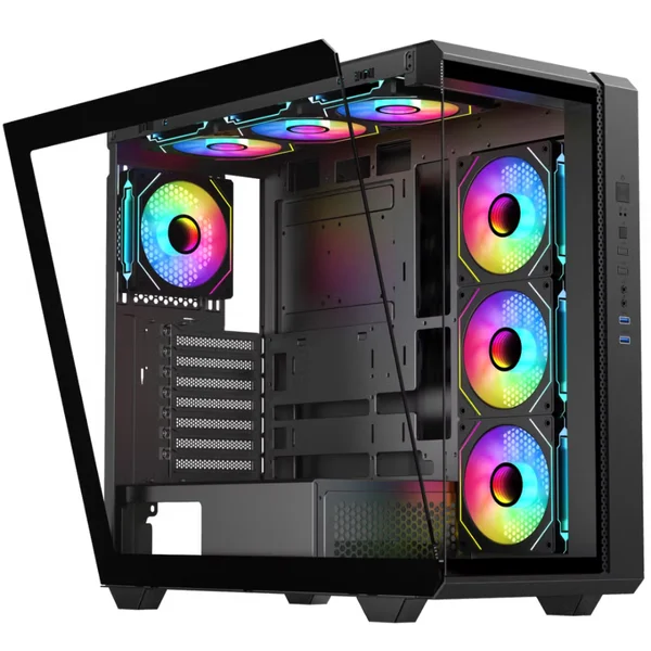Astro AGC-U31A Rotatable PCIe ATX Gaming Case