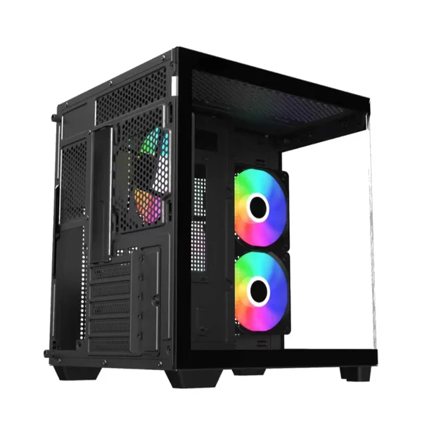 Astro AGC-X40M Dual-Chamber Micro-ATX Gaming Case