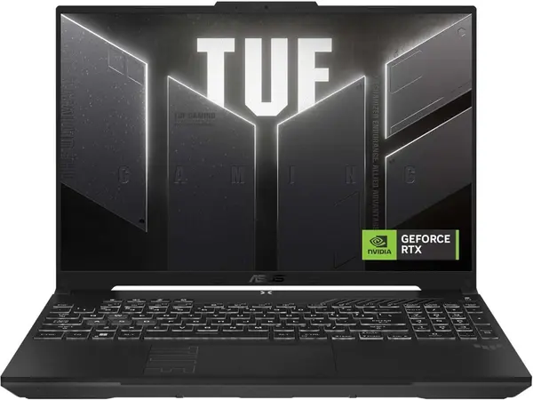 ASUS TUF F16 FX607VJB Gaming Laptop Intel Core 5 210H, 8GB DDR5, 512GB SSD, NVIDIA RTX 3050 6GB, 16" Full HD+ 144Hz IPS, DOS, Gray