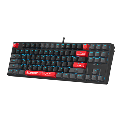 A4Tech Bloody AT87 Alpha Optical Switch Mechanical Keyboard