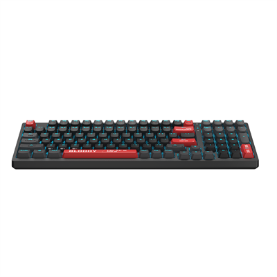 A4Tech Bloody AT98 Mechanical Gaming Keyboard - Alpha Optical Switch - eXact Reset System - 7 RGB Backlit Effects - Stealth Quiet Typing