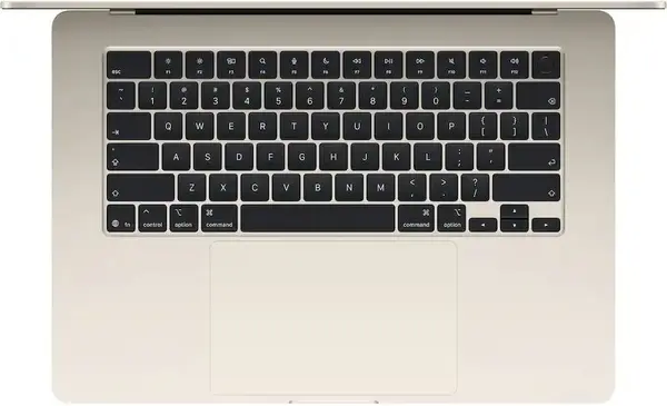 Apple Macbook Air 15" MDVD4 Apple M5 Chip, 10 core CPU & 10 core GPU, 16GB Memory, 512GB SSD, 15.3" Liquid Retina Display, mac OS, Starlight
