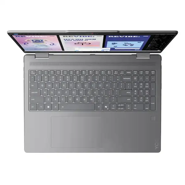 Lenovo Yoga 7i 2 in 1 16 Laptop Intel Core Ultra 7 256V, 16GB DDR5, 512GB SSD, Intel Arc 140V Graphics, 16" WUXGA IPS Touch Screen, Windows 11 Home, Luna Grey